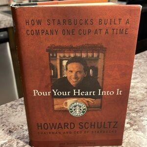 Starbucks  “pour your heart into it “ book